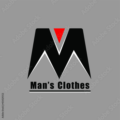 business logo design mans clothes man wear