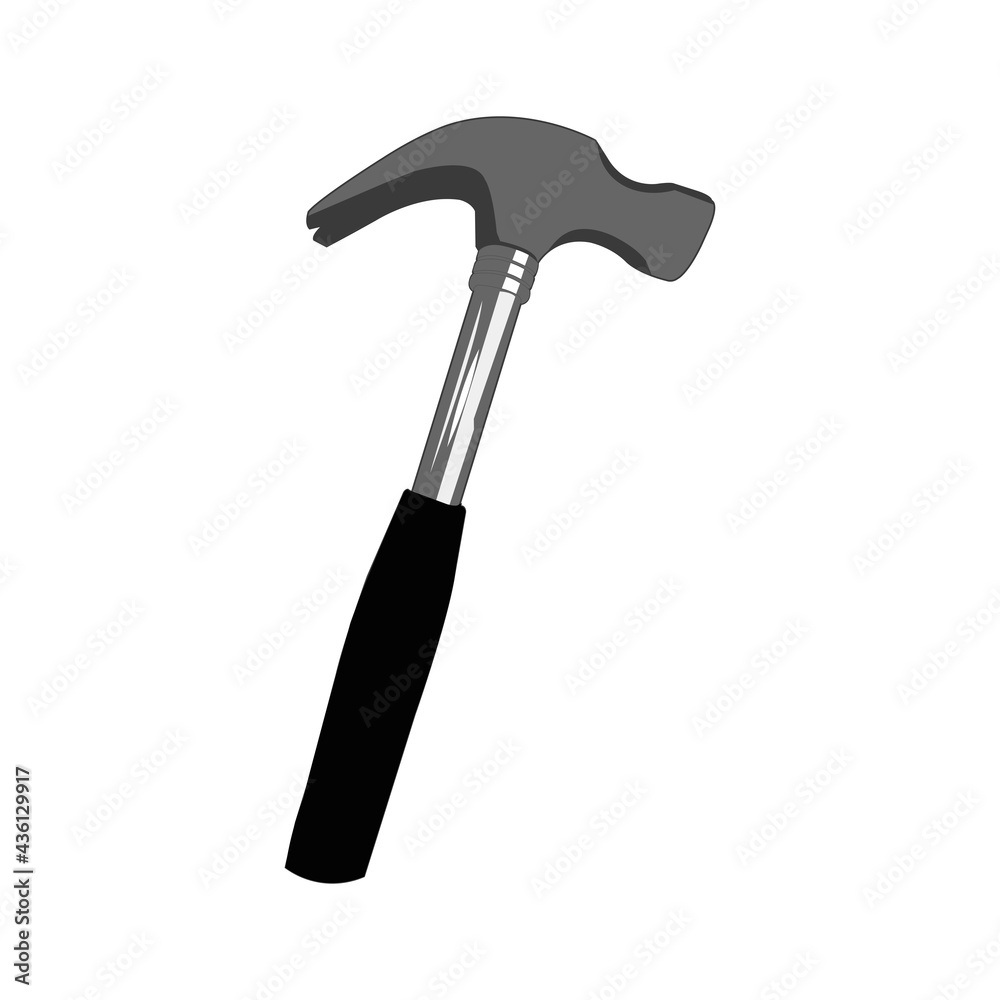 Graphic hammer vector icon for your design Graphic hammer vector icon for your design