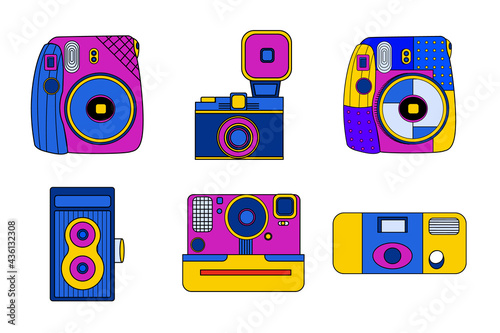 set of cameras