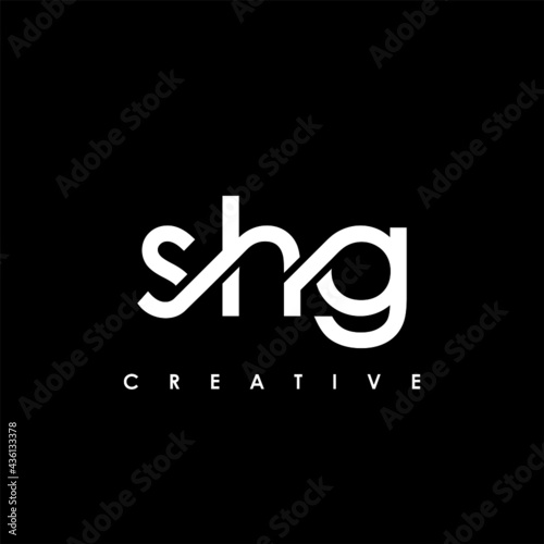 SHG Letter Initial Logo Design Template Vector Illustration