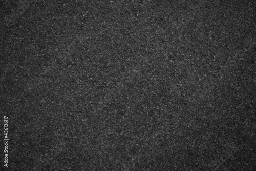 Surface grunge rough of asphalt, Grey road with small rock, Texture Background, Top view
