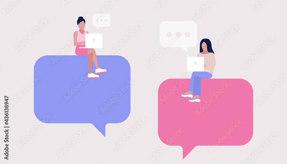 Online communication Online communication