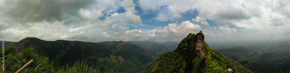 A Birds' Eye View of the Hills in Kerala A Birds' Eye View of the Hills in Kerala