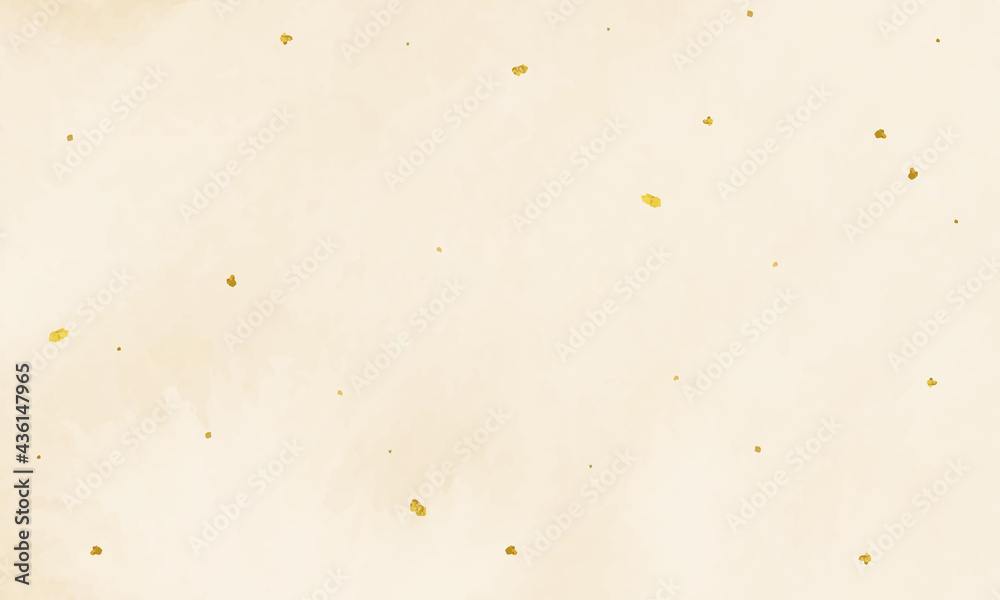 金箔の古びた和紙のベクターイラスト背景素材 Stock Vector Adobe Stock