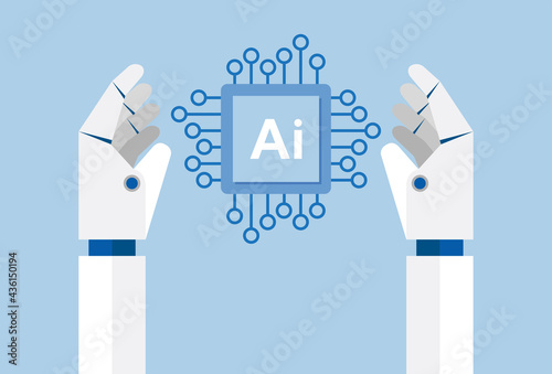 Artificial intelligence learning machinery and robot