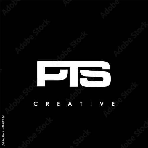 PTS Letter Initial Logo Design Template Vector Illustration