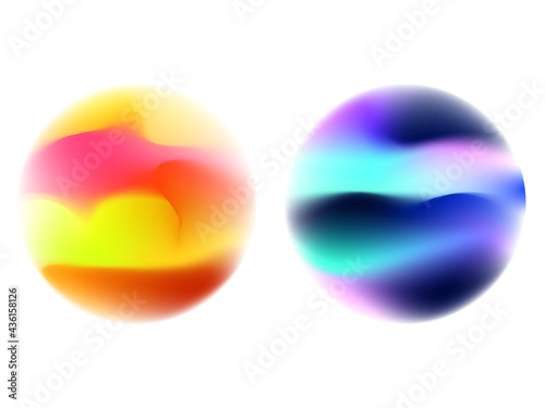 abstract gradient works well for backgrounds in your designs