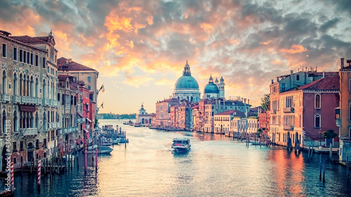 The city of Venice in the morning, Italy © Stockbym