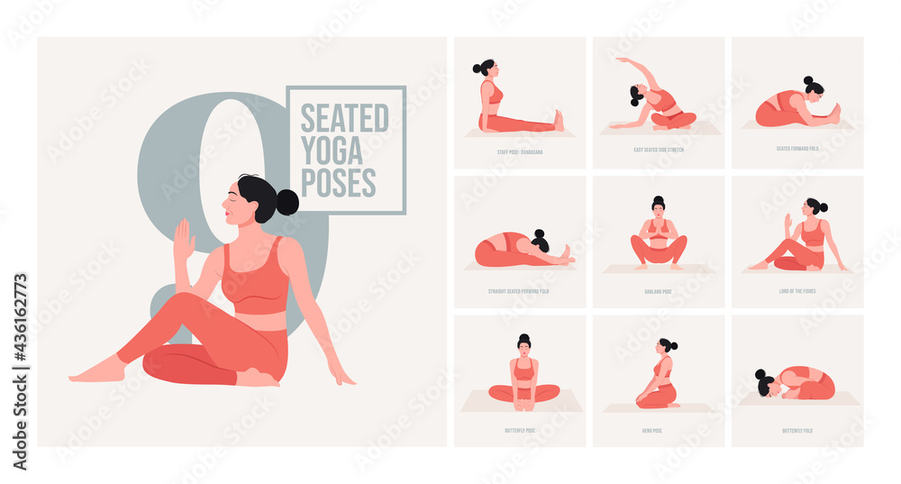 Different Types Of Yoga Poses For Seniors Printable | International Society  of Precision Agriculture