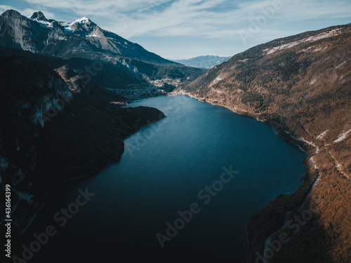 view on the molveno lake © andriy