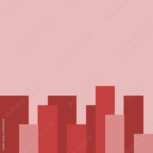 Abstract Squared Background  Red 