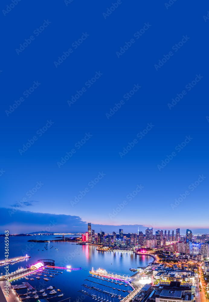 Aerial photo of Qingdao Olympic Sailing Center