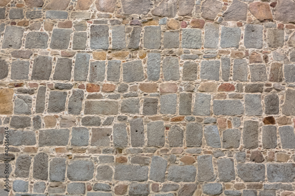 Architecture textures, detailed and rustic of paired masonry granite, traditional spanish granite wall Architecture textures, detailed and rustic of paired masonry granite, traditional spanish granite wall