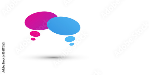 icona, fumetto, dialogo, comunicazione, 