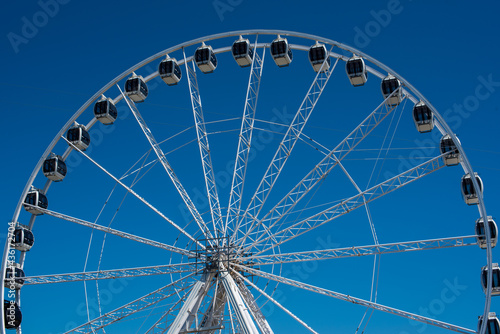 Ferris wheel near the sea