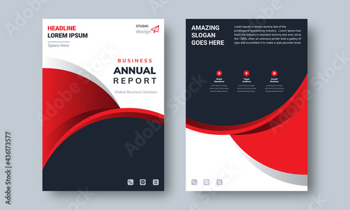 Annual Report design Layout Multipurpose use for any Project, annual report, Brochure, flyer, Poster, Booklet etc.
