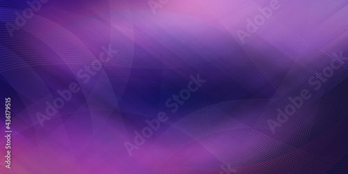 white and red curved lines overlap on a purple background, object, banner, template, copy space