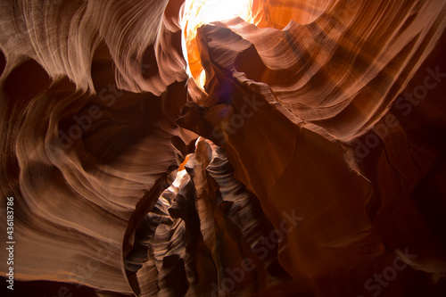 view of Lower Antelope Canyon, Page, Arizona, United States