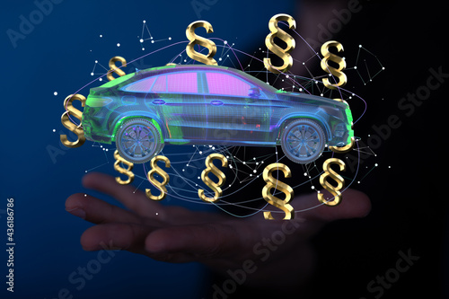 Car insurance concept. Safe...