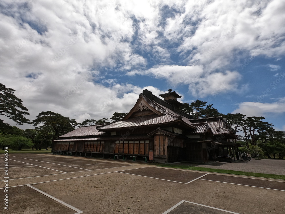 五稜郭の風景、函館、北海道、日本