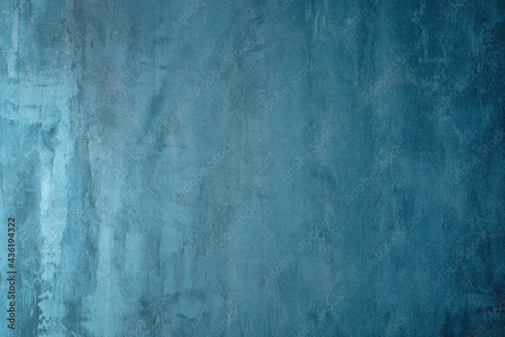 Obraz premium Turquoise metallic texture decorative plaster. 