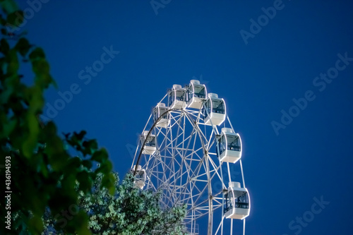 ferris wheel at night