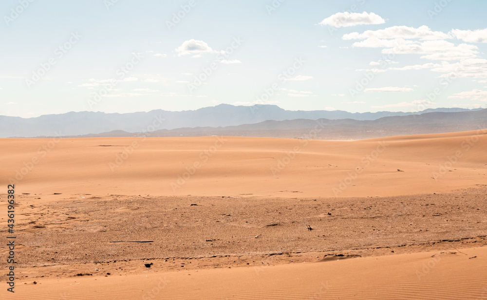 Famous Delta del Ebro beach called 