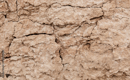 Sandy soil texture as background