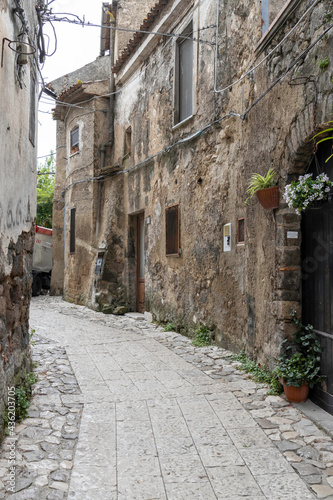 Fototapeta Naklejka Na Ścianę i Meble -  borgo di Caserta vecchia