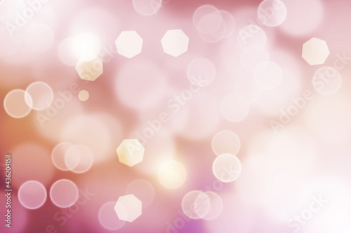 Abstract soft light bright bokeh background