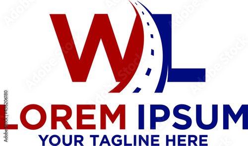 Driving School with letter W & L logo