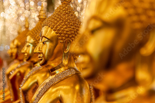 golden buddha statue © pathompol