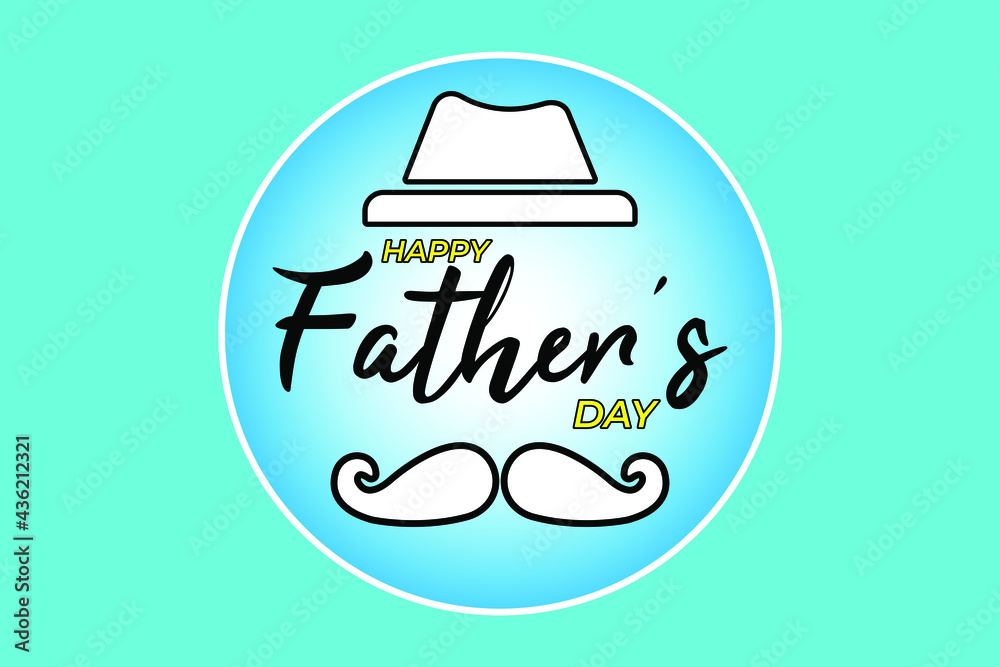 Happy Father's Day website banner, greeting card, or poster design. vector illustration Happy Father's Day website banner, greeting card, or poster design. vector illustration