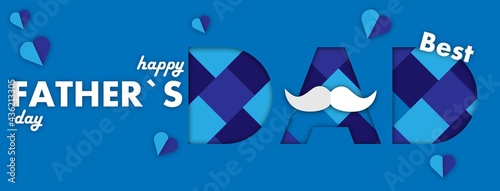 happy father`s day banner, sale