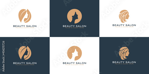  logo women beauty