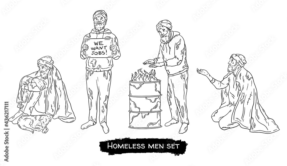 400+ Drawing Of A Hunger Poverty Illustrations, Royalty-Free Vector  Graphics & Clip Art - iStock