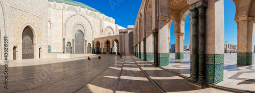 Moschee Hassan II Casablanca Panorama