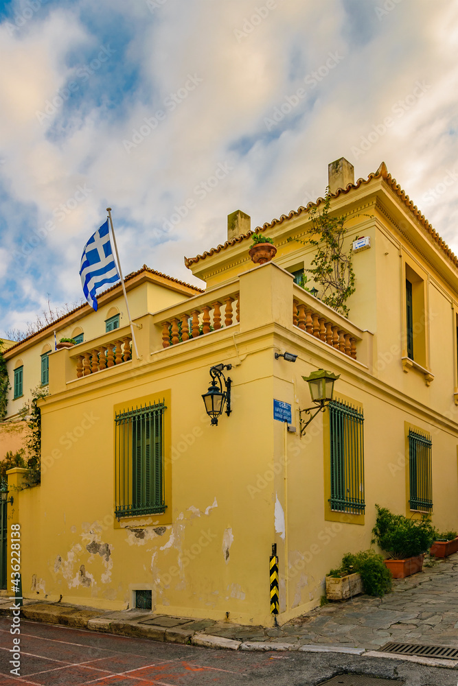 Elegant Building, Plaka District, Athens
