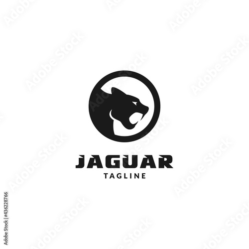Jaguar logo design for logo template