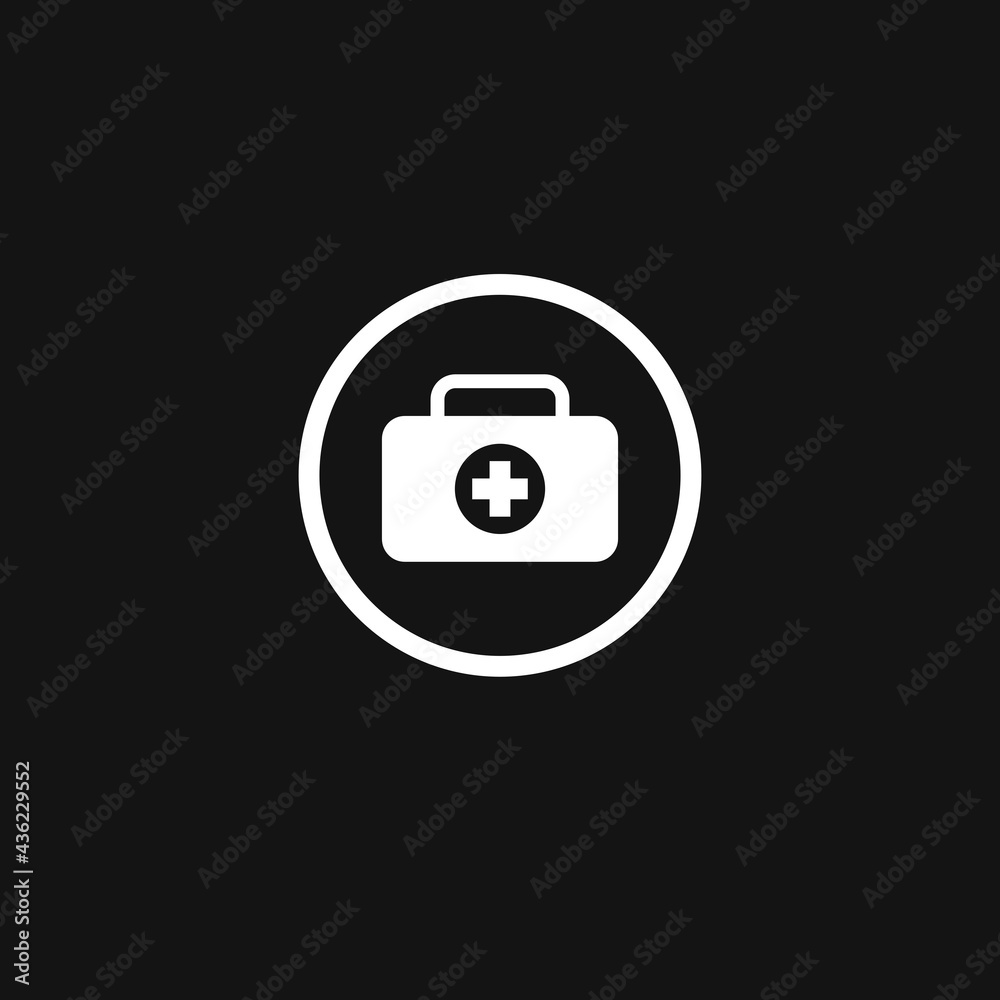 First aid kit icon. Vector illustration for graphic design, Web, UI, app. First aid kit icon. Vector illustration for graphic design, Web, UI, app.