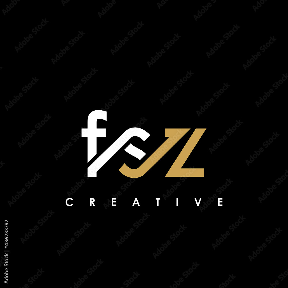 FSZ Letter Initial Logo Design Template Vector Illustration FSZ Letter Initial Logo Design Template Vector Illustration