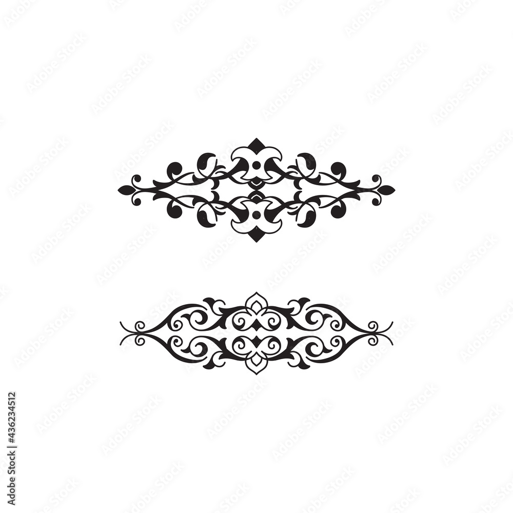 ornament for frame artwork and pinstripe ornament for frame artwork and pinstripe
