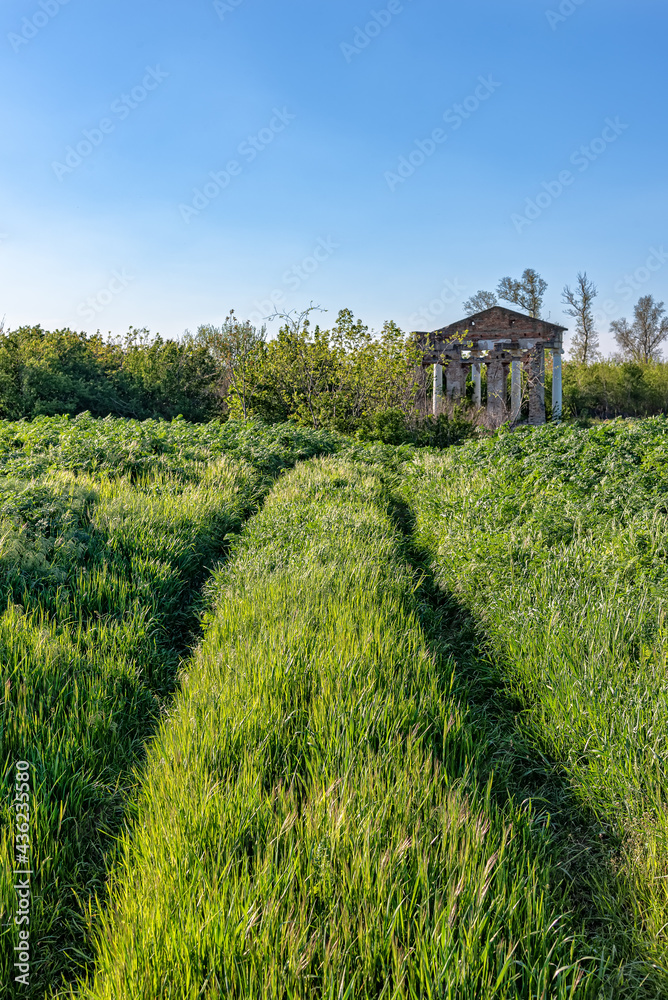 Kikinda, Serbia - May 04, 2021: The Mavrokordato summer house, also known as 
