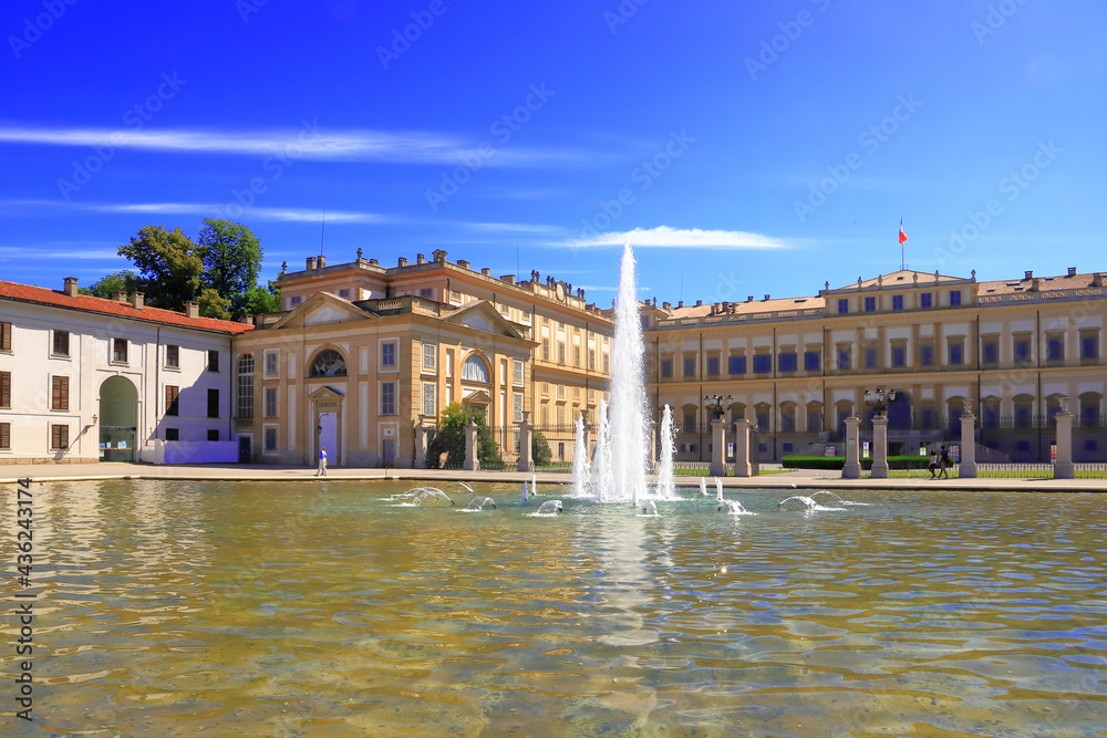 Villa reale di Monza, Italia, Royal villa of Monza, Italy 