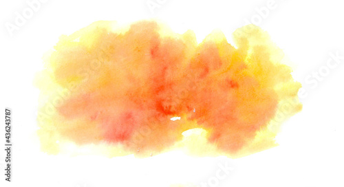 Hand drawn watercolor abstract background