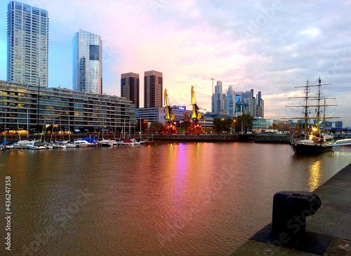 Puerto Madero Waterfront,  Río de la Plata, Buenos Aires Argentina 