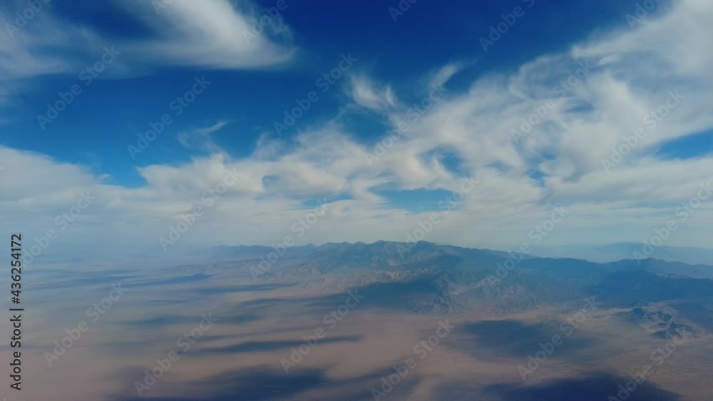 Aerial view of the beautiful Mount Charleston Aerial view of the beautiful Mount Charleston