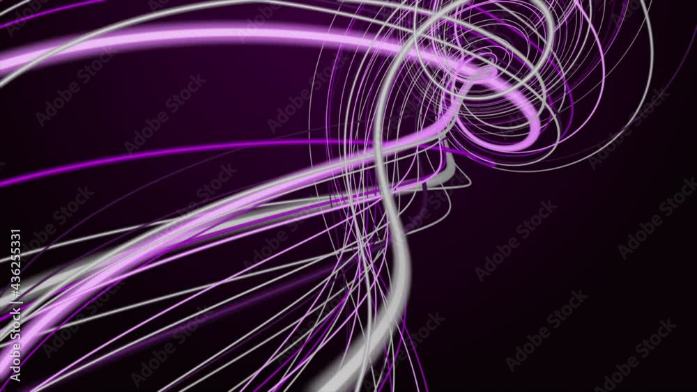 Romantic animation with stripe wave object in slow motion, 4096x2304 loop 4K Romantic animation with stripe wave object in slow motion, 4096x2304 loop 4K