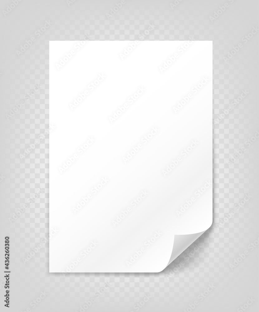 White A4 format paper sheet on a table vector mockup White A4 format paper sheet on a table vector mockup