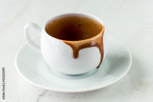 Wallpaper Mural Sipping chocolate being poured into cup Torontodigital.ca